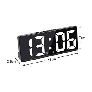 Reloj Despertador Led Multifuncional, Dormitorio Oficina