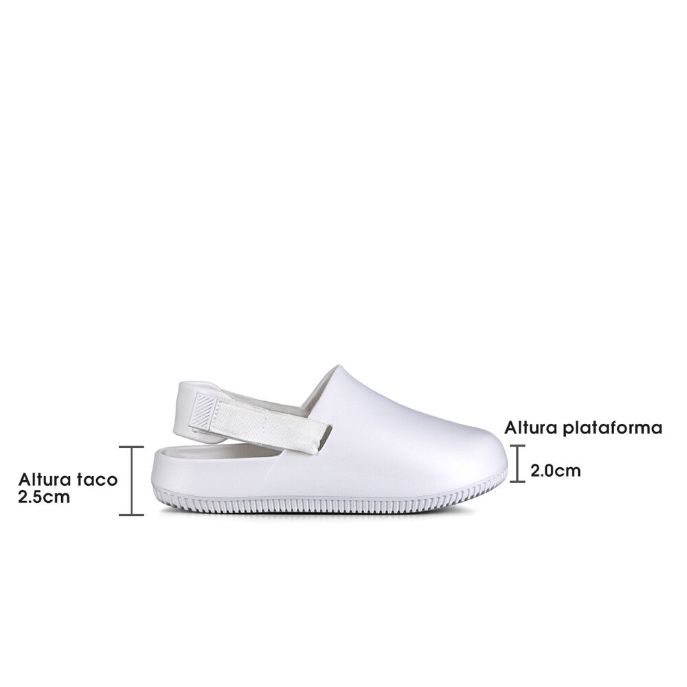 Zueco Casual Moda Confort Plano Mujer Weide Gh151 image number 3.0