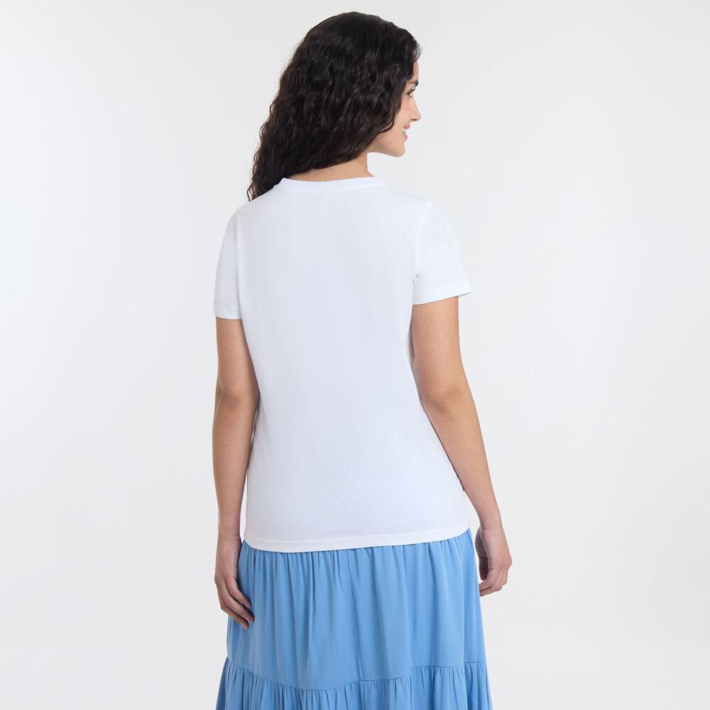 Polera Print Frutas Manga Corta Cuello Redondo Mujer Freedom image number 3.0