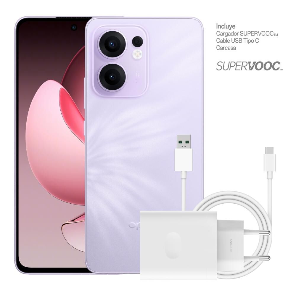 Smartphone Oppo Reno 13 F / 5G / 256 GB / P&uacute;rpura / Liberado image number 0.0