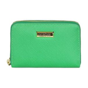Billetera Mujer Trifold Verde Kenneth Cole