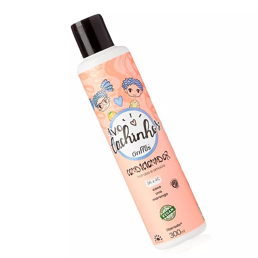 Acondicionador Amo Cachinhos 300ml Griffus image number 2.0