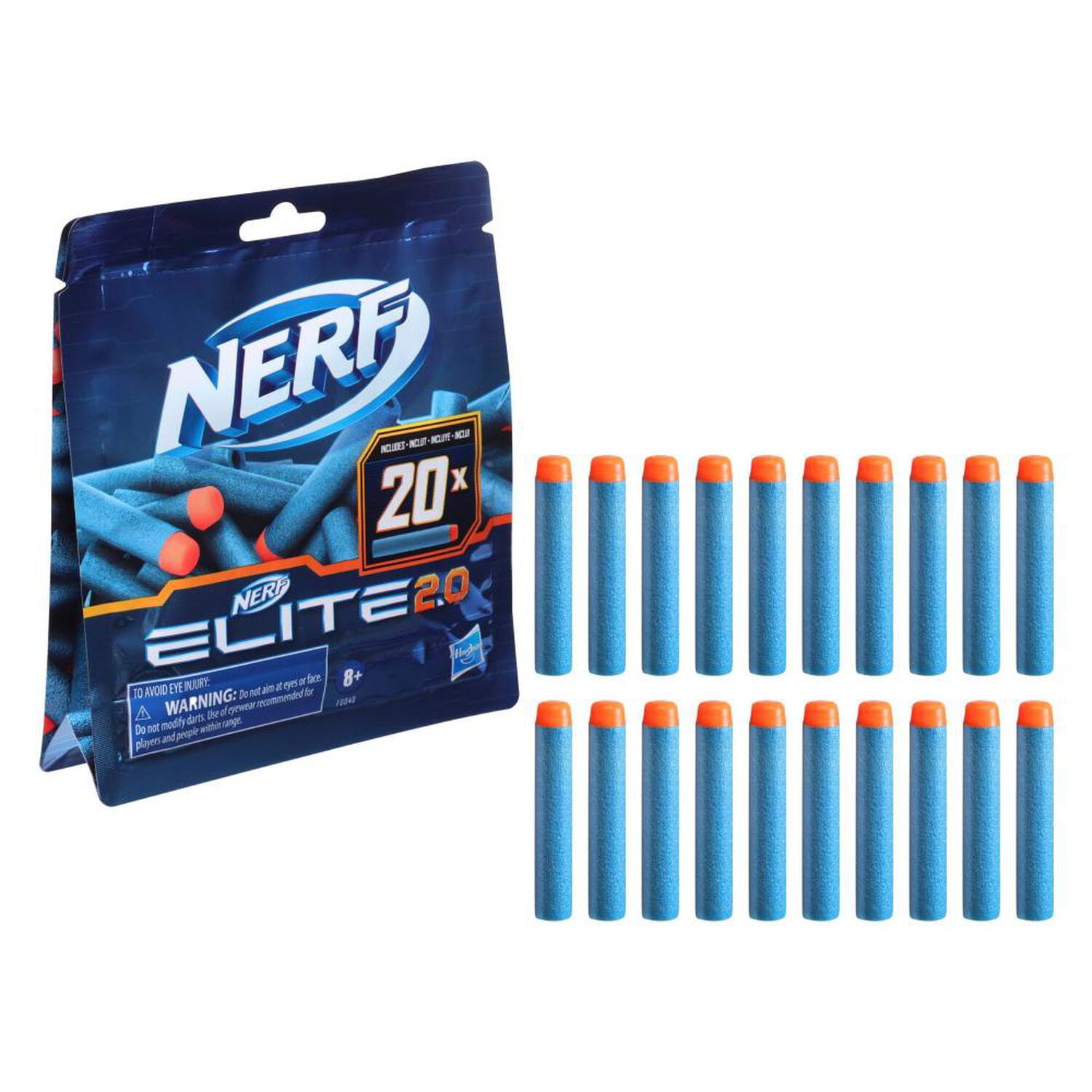 Dardos De Repuesto Nerf Elite 2.0 20 Dardos image number 2.0