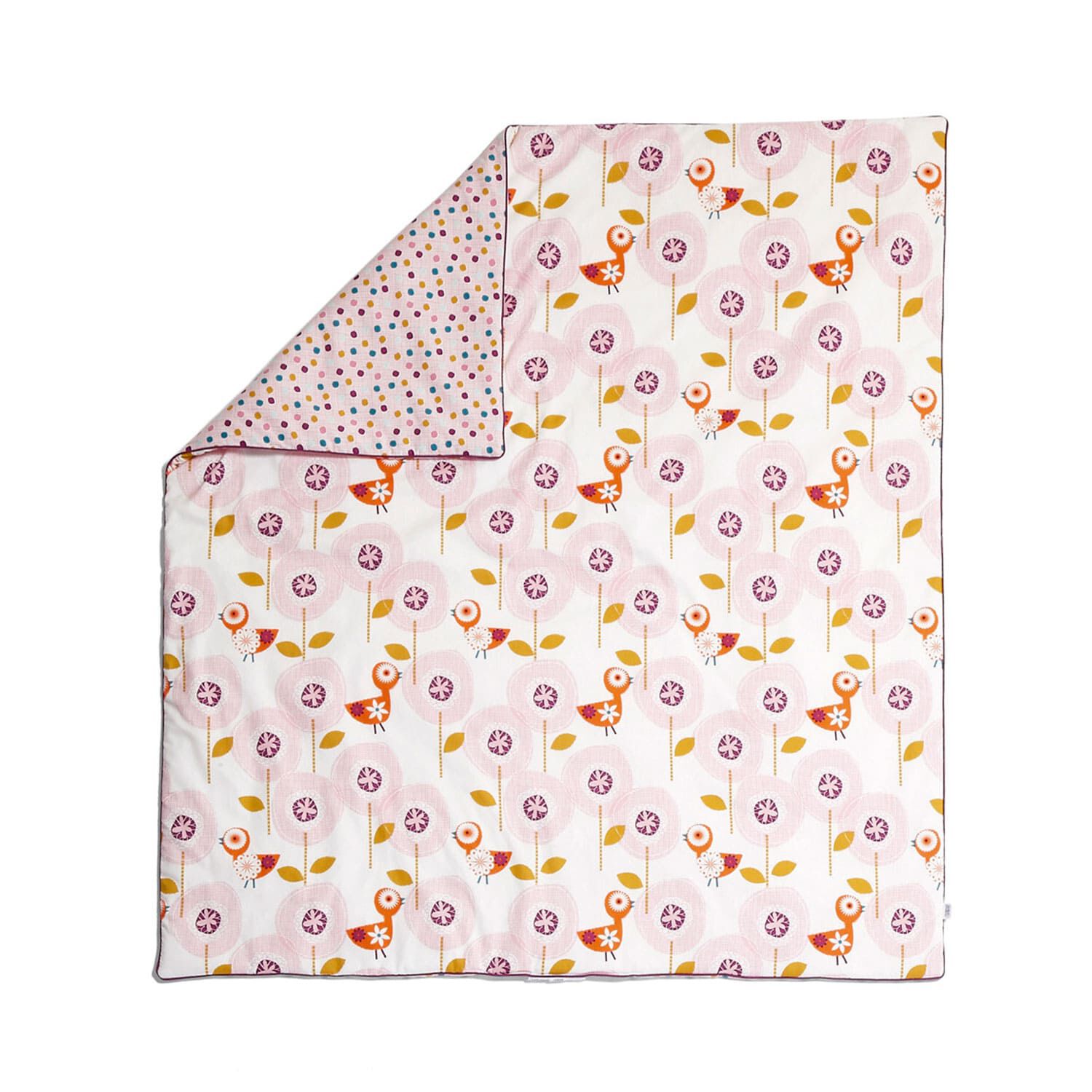 Patternology (bird) - Cotbed Quilt image number 0.0