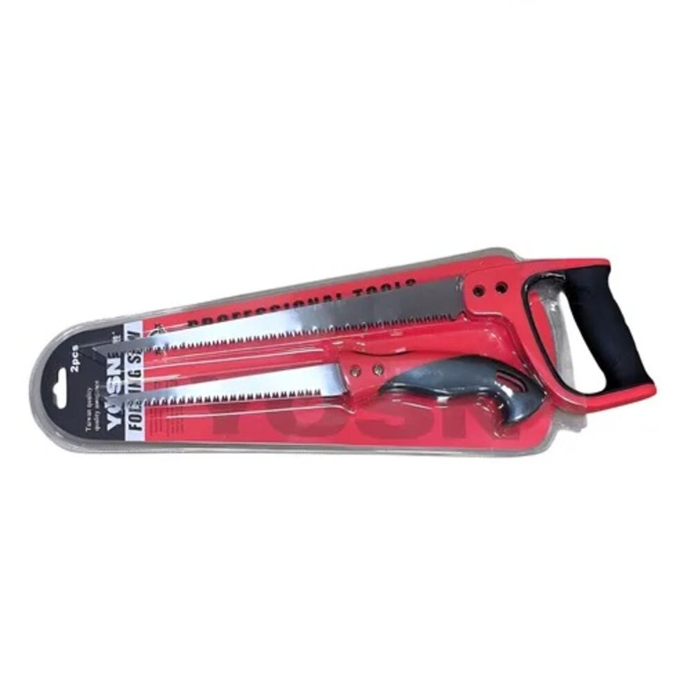 Juego De Sierras Plegables De Podar Y Corte 2 Piezas image number 2.0