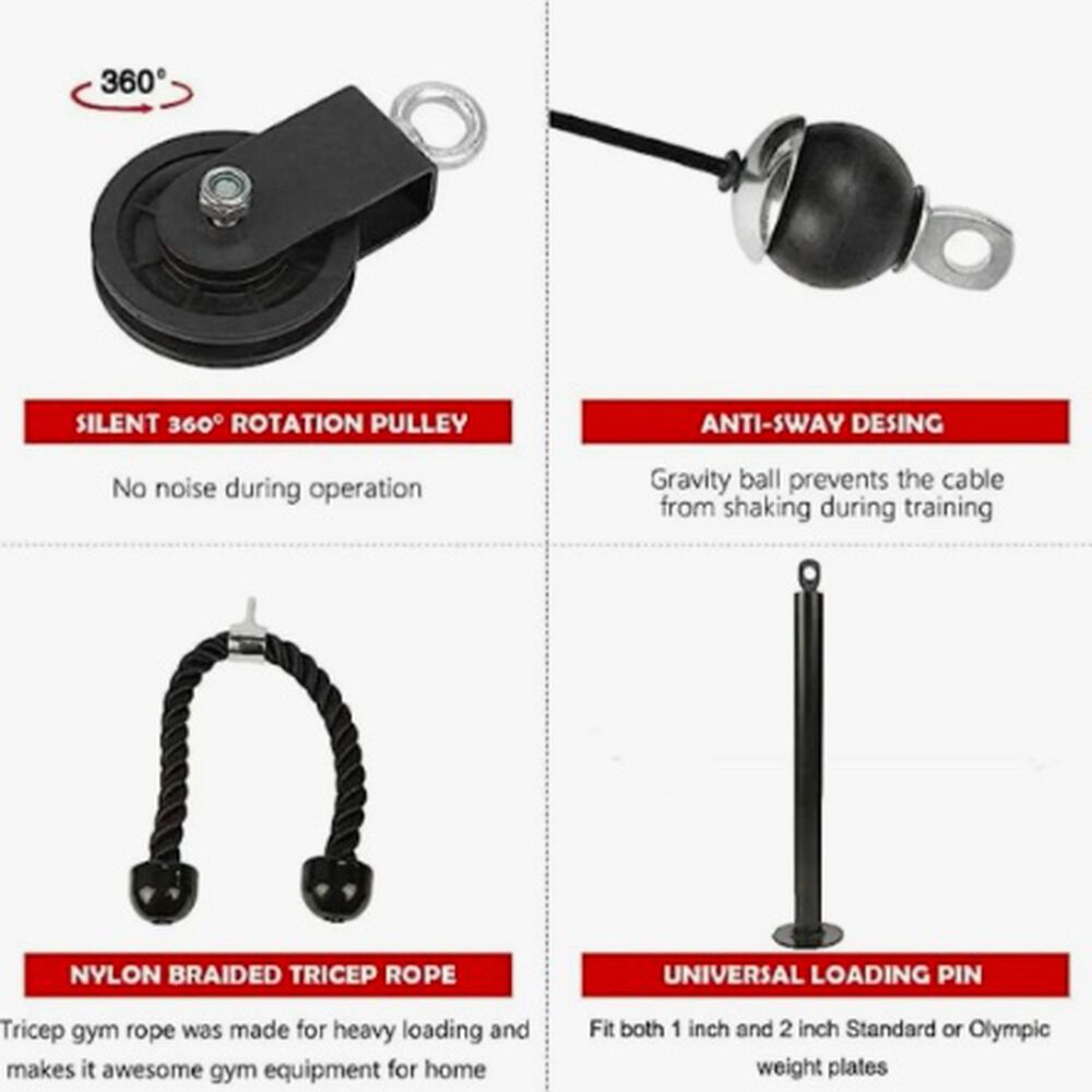 Home Triceps Pulley Set image number 5.0