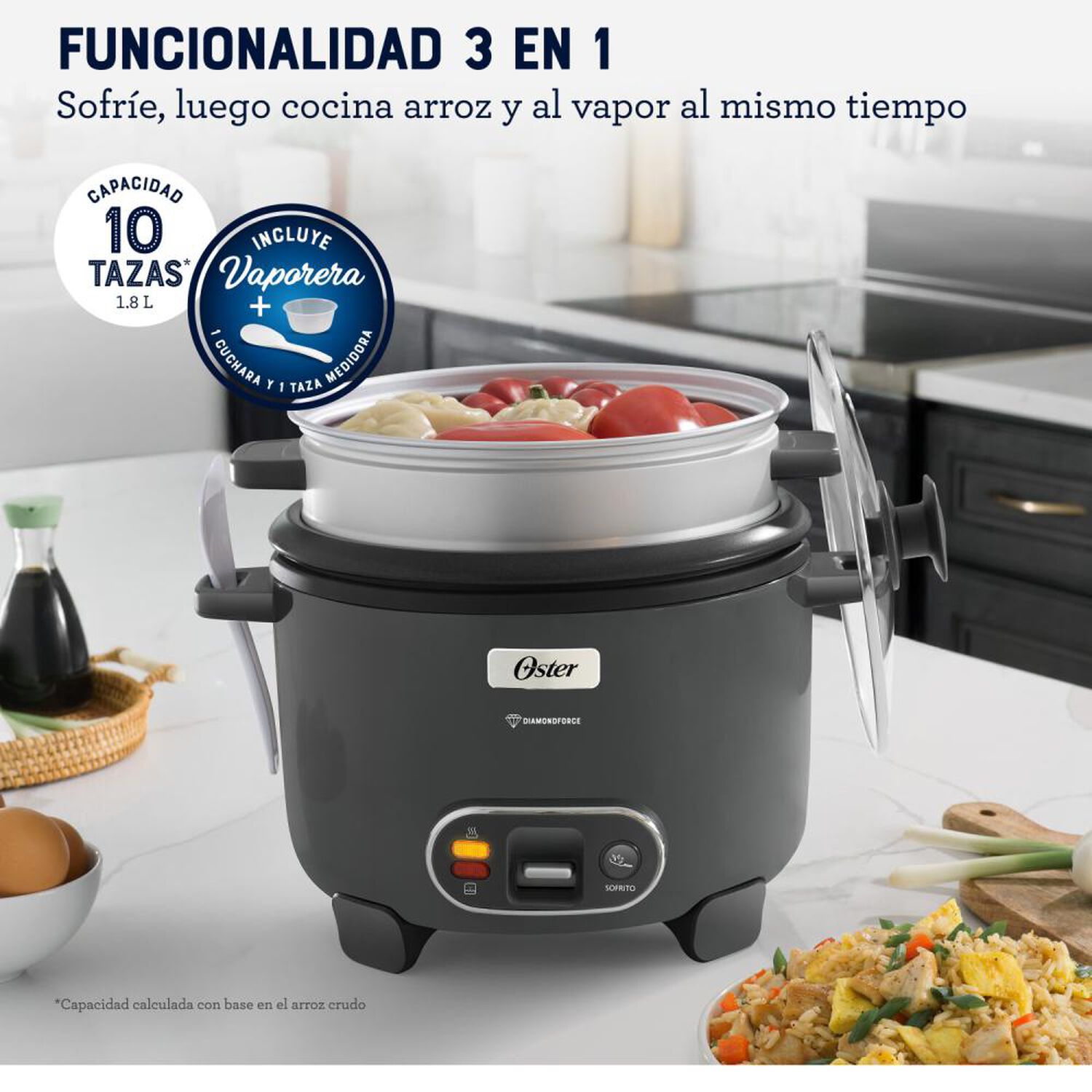 Arrocera Oster CKSTRC10DFSKE-052 / 1.8 Litros image number 9.0