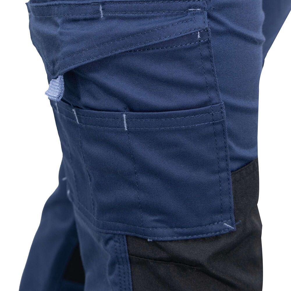 Pantal&oacute;n Cargo Hw Dakota Spandex Mujer Deep Blue image number 6.0