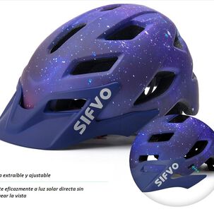 Casco Bicicleta Niños Sifvo Azul