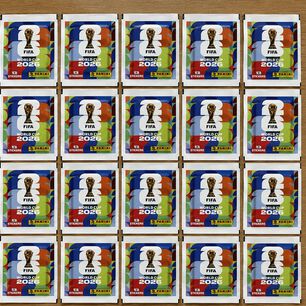 Kit 20 Sobres De Copa Mundial Fifa 2026 (140 Pegatinas)