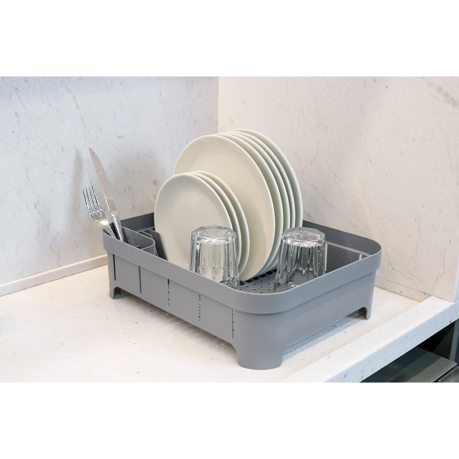 Escurre Platos Trium Gris image number 4.0