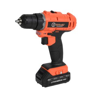 Taladro Recargable 14v 10mm Litio Toyaki
