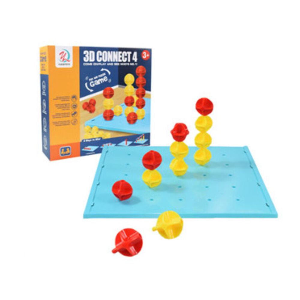 Juego De Mesa 3d Connect 4 image number 3.0
