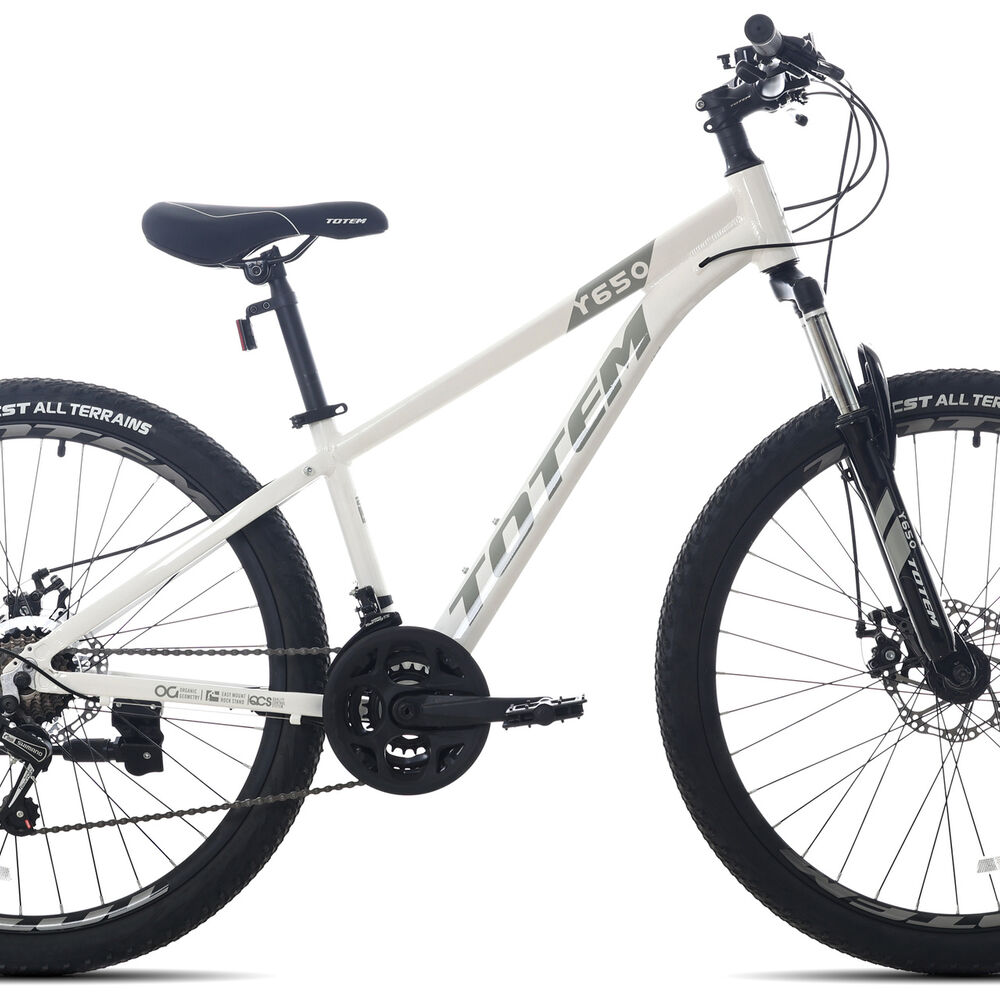 Bicicleta Totem Mtb Aro 26 Modelo Y650 Blanco Gris image number 0.0