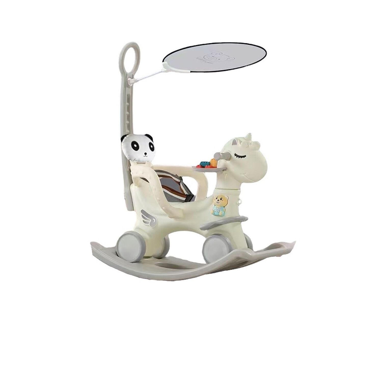 Correpasillo Andador Balance 3 En 1 Con Accesorios Blanco image number 1.0