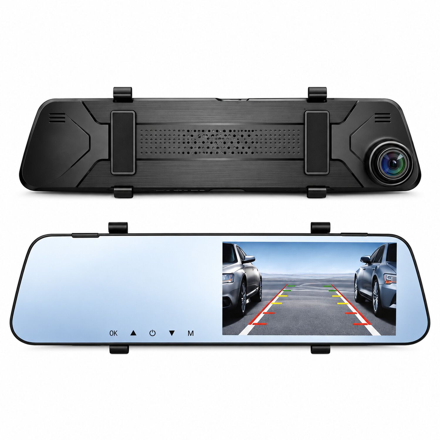 Dashcam Espejo Scytek Sk03 C&aacute;mara Frontal Y Trasera image number 0.0