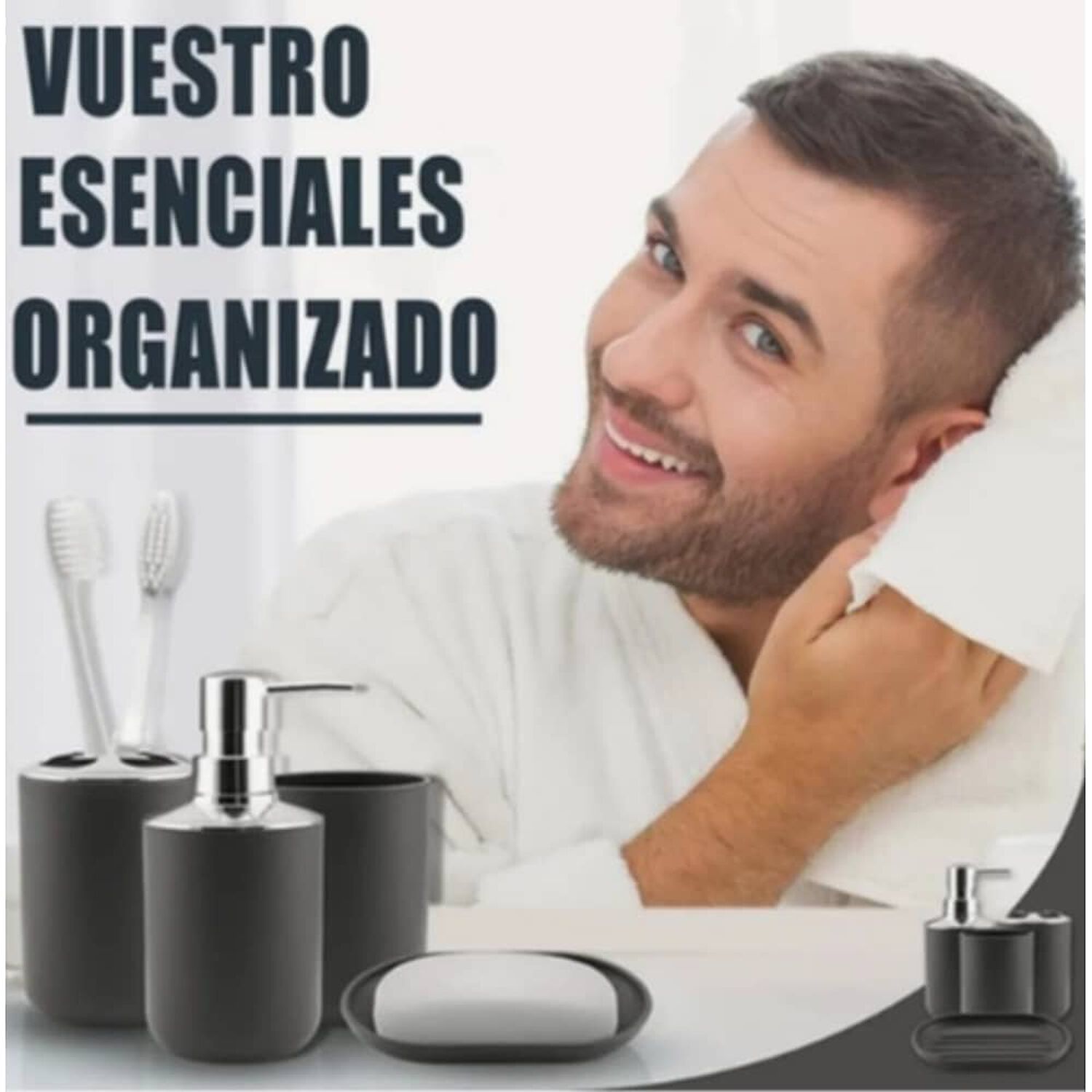 Set De Accesorios Para Ba&ntilde;o image number 1.0