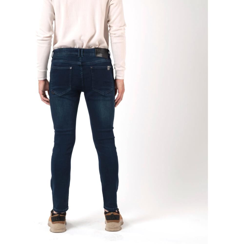 Jeans Tiro Medio Skinny Hombre Ellus image number 2.0