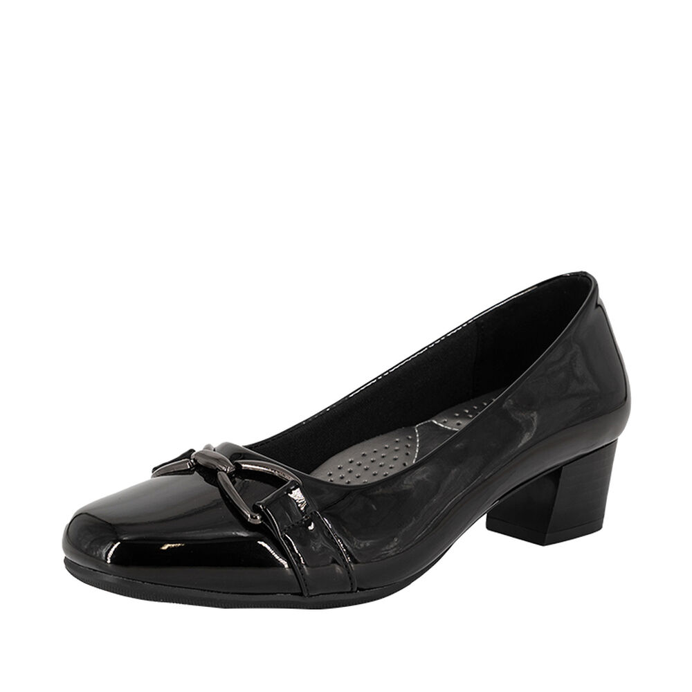 Zapato Formal Darina Negro Charol Alquimia image number 0.0