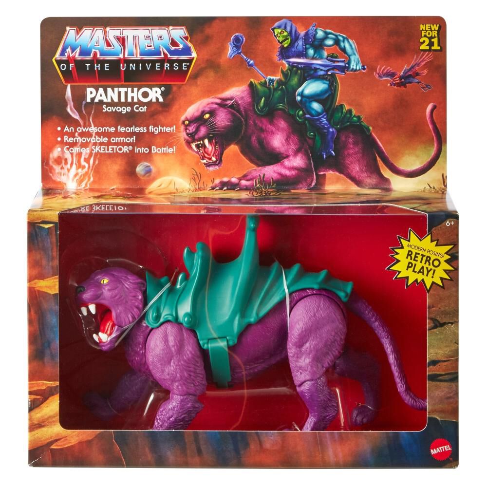 Figura De Acción Masters Of The Universe Panthor image number 7.0