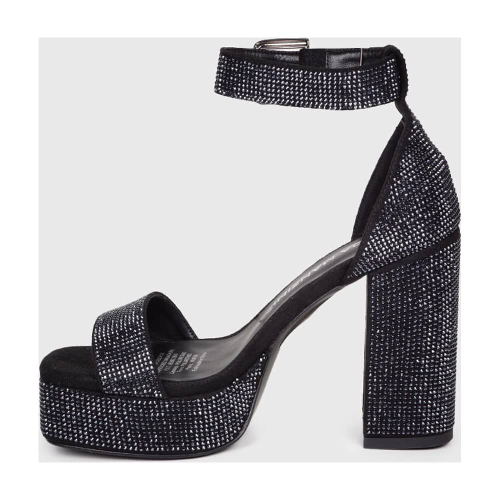 Sandalia Badra Negro Brillante image number 5.0