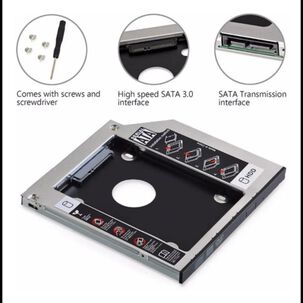 Caddy Adaptador 12.7mm Notebook Sata Hdd Ssd
