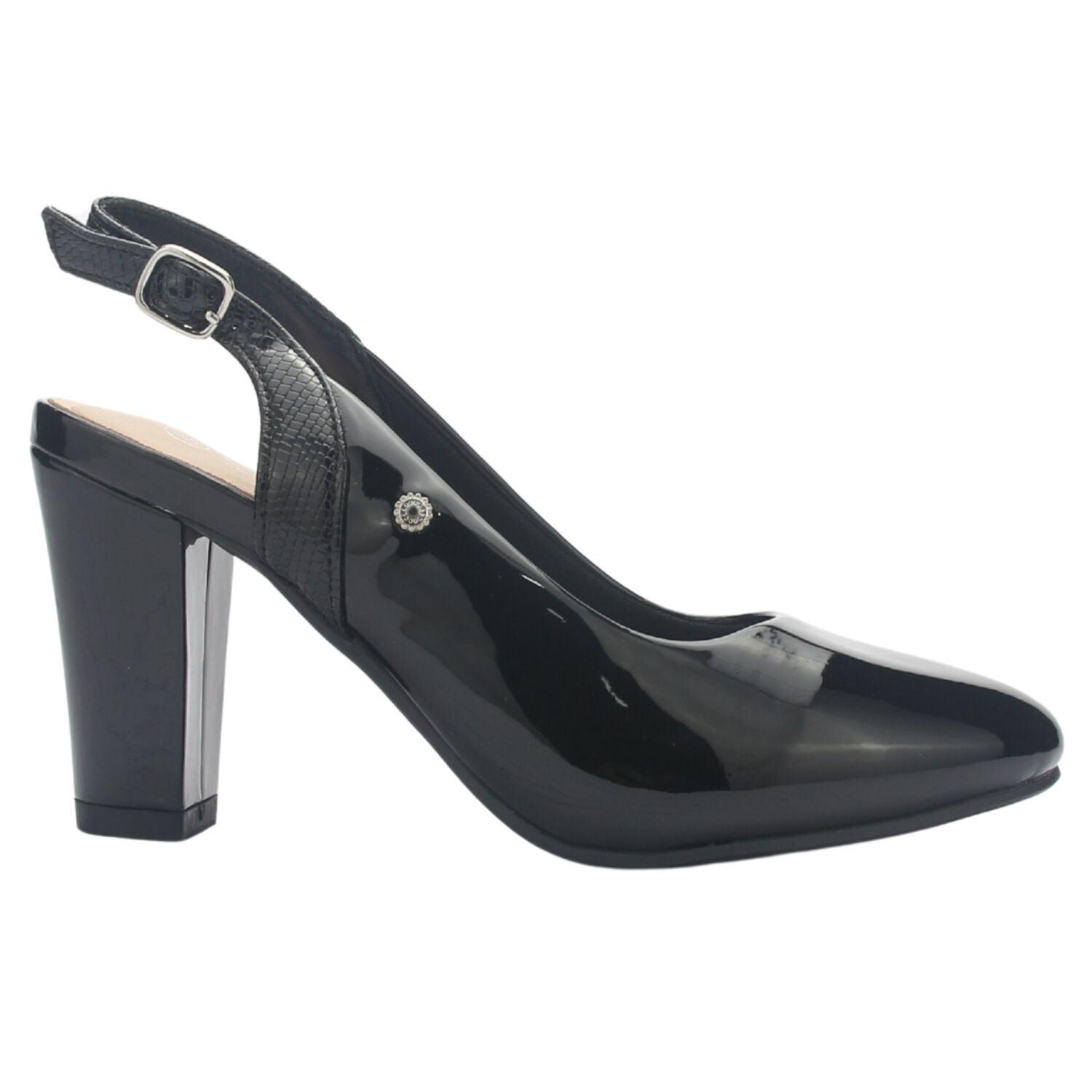 Zapato Chalada Mujer Cobna-7 Negro Casual image number 0.0
