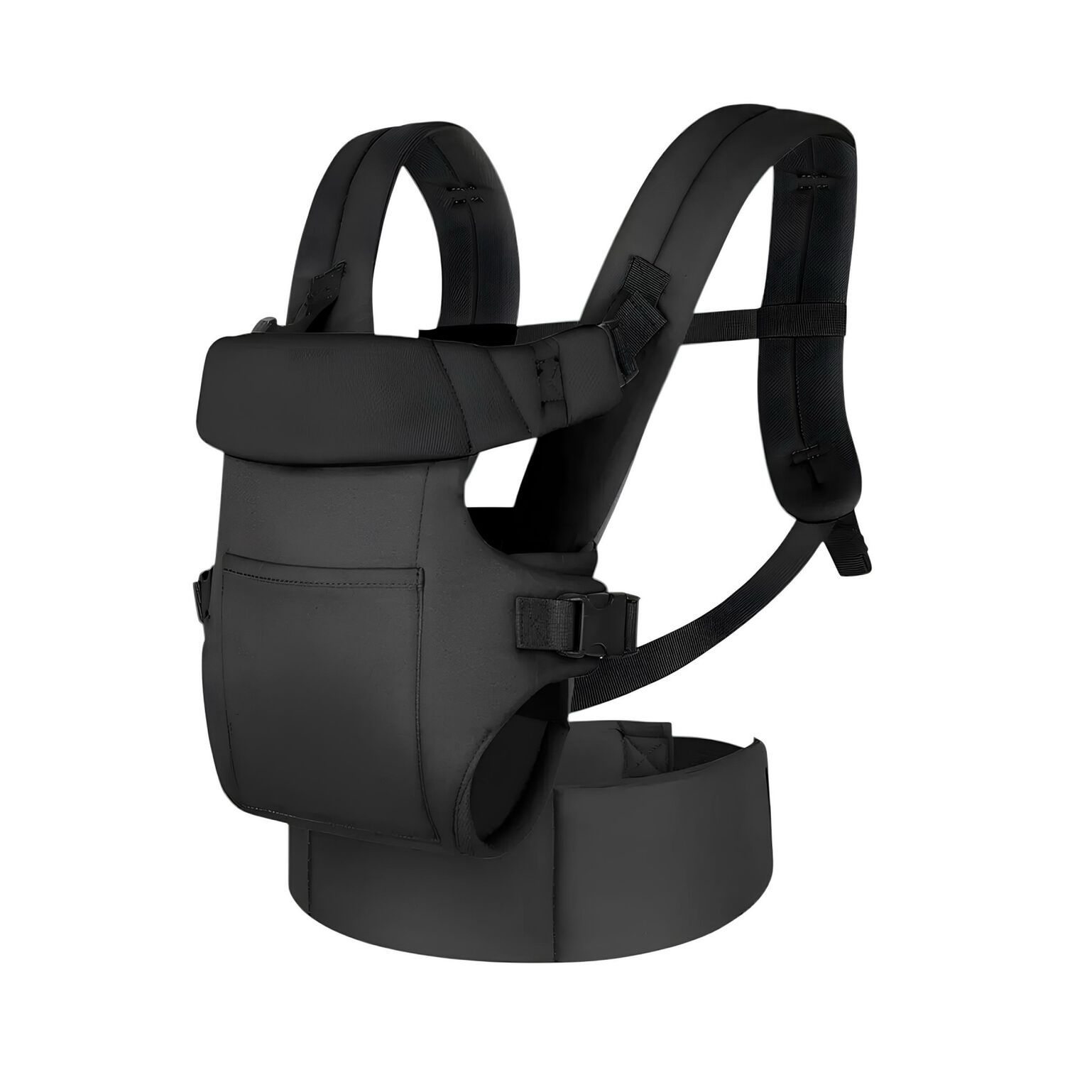 Portabeb&eacute; Ergon&oacute;mico Multifuncional Negro Rio By Lubabycas image number 0.0