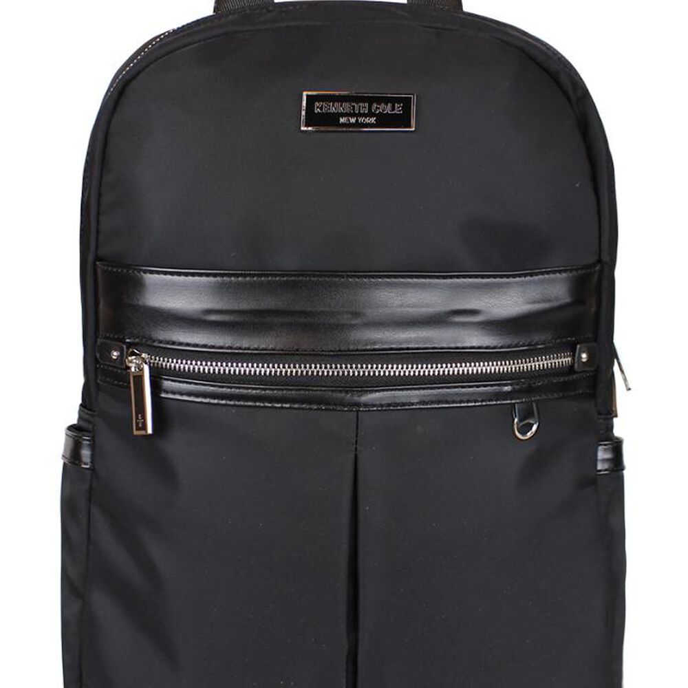 Mochila Con Porta Notebook Turin Negra Kenneth Cole image number 0.0