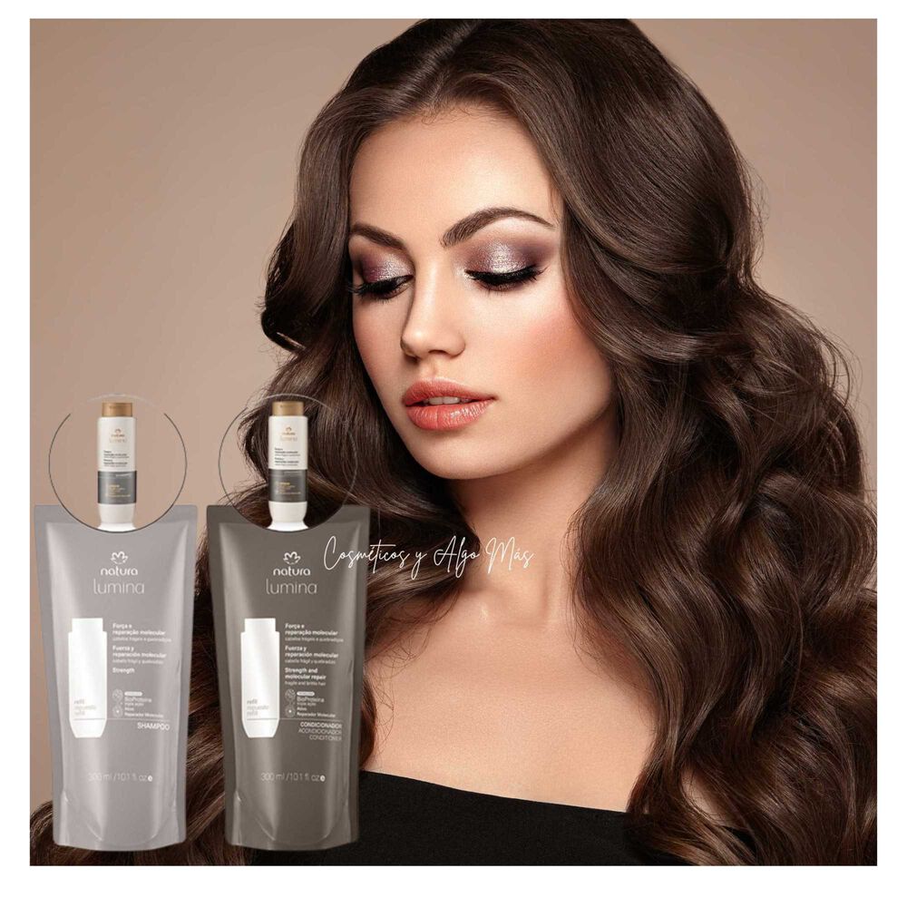 Kit Shampoo Y Acondicionador Repuestos Fuerza Y Reparación Molecular image number 0.0