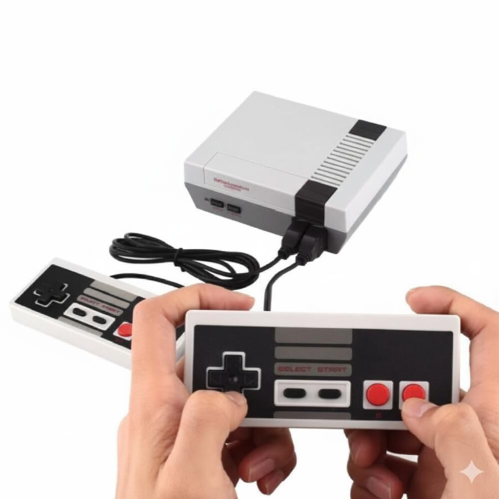 Máquina Clásica De Juegos – Estilo Nintendo, 620 Recuerdos image number 3.0