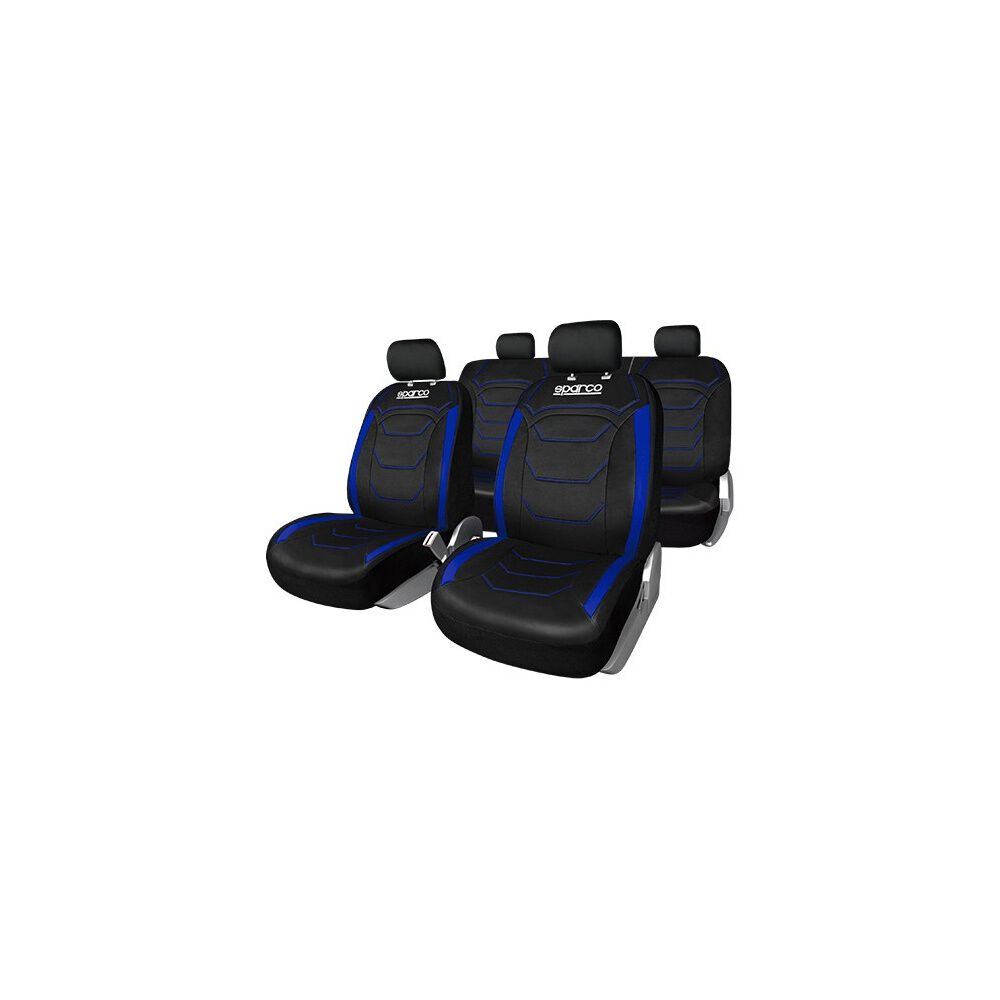 Fundas Cubreasiento Sparco Universal Negro Poliester 406- Sp image number 0.0