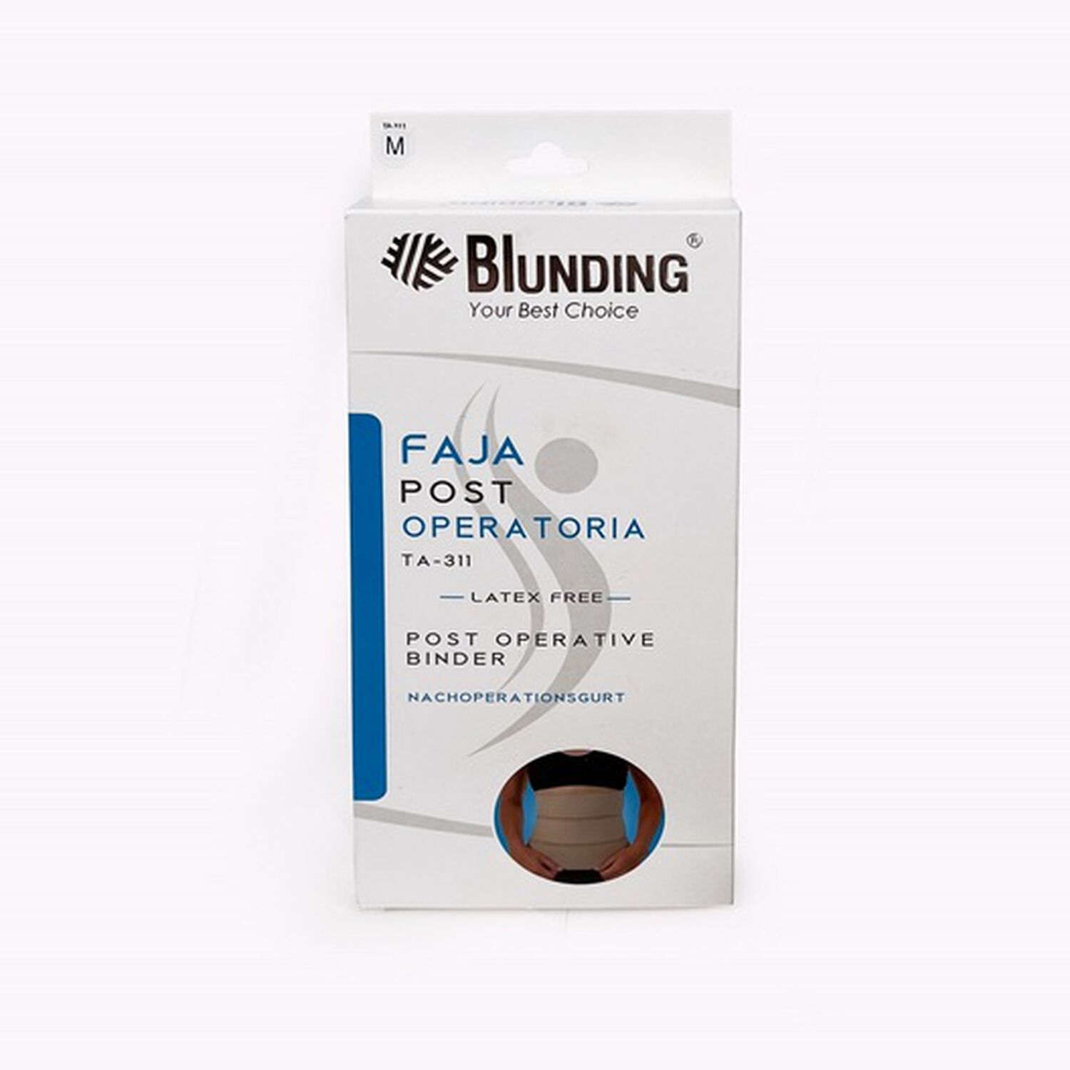 Faja Postoperatoria 3 Bandas Con Lamina De Protecci&oacute;n Talla Xl-blunding image number 3.0