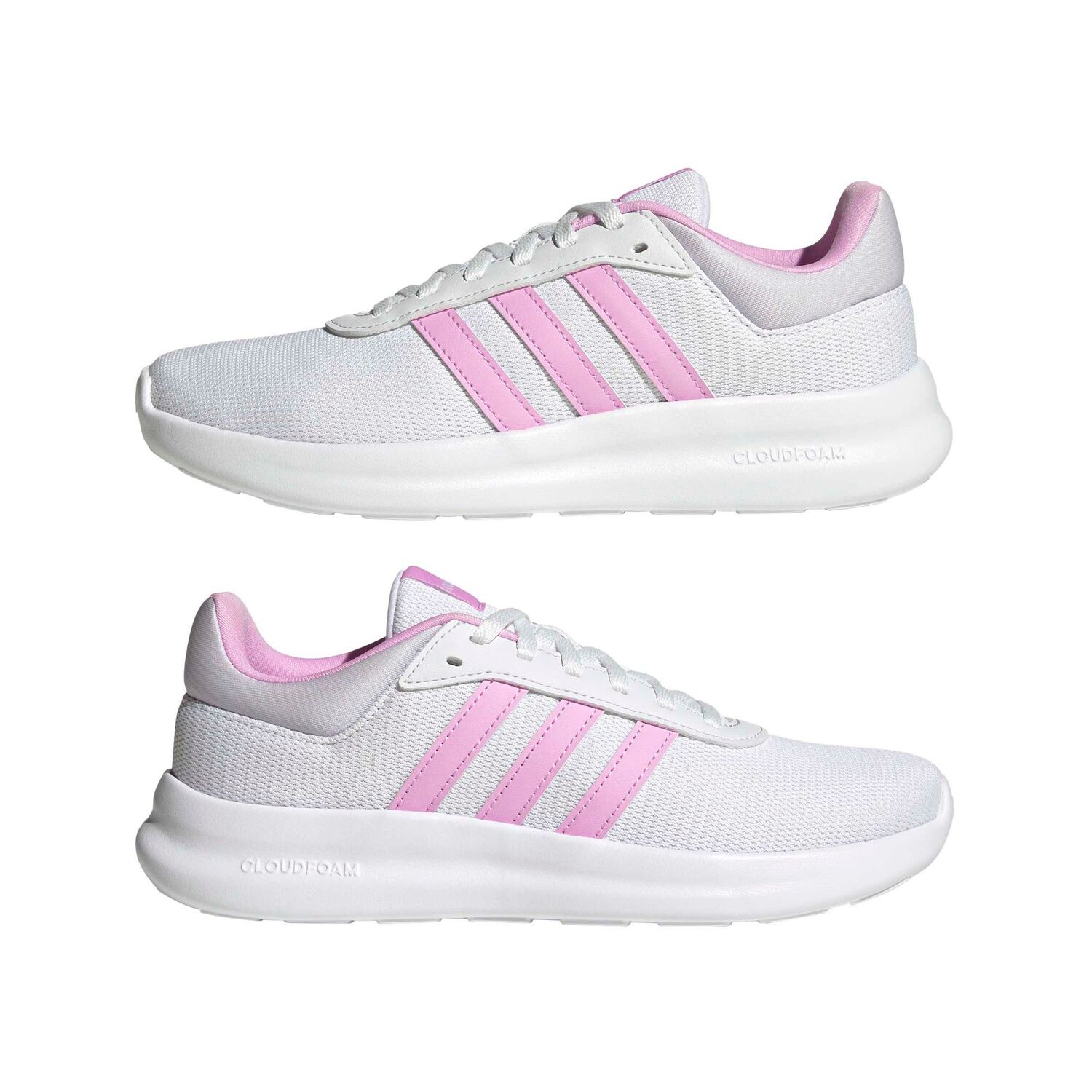 Zapatilla Adidas Lite Racer 4.0 Mujer Blanco image number 8.0