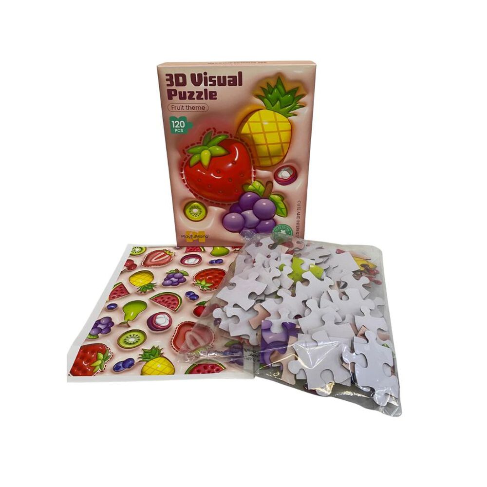 Puzzle 3d De Frutas 120 Piezas image number 3.0