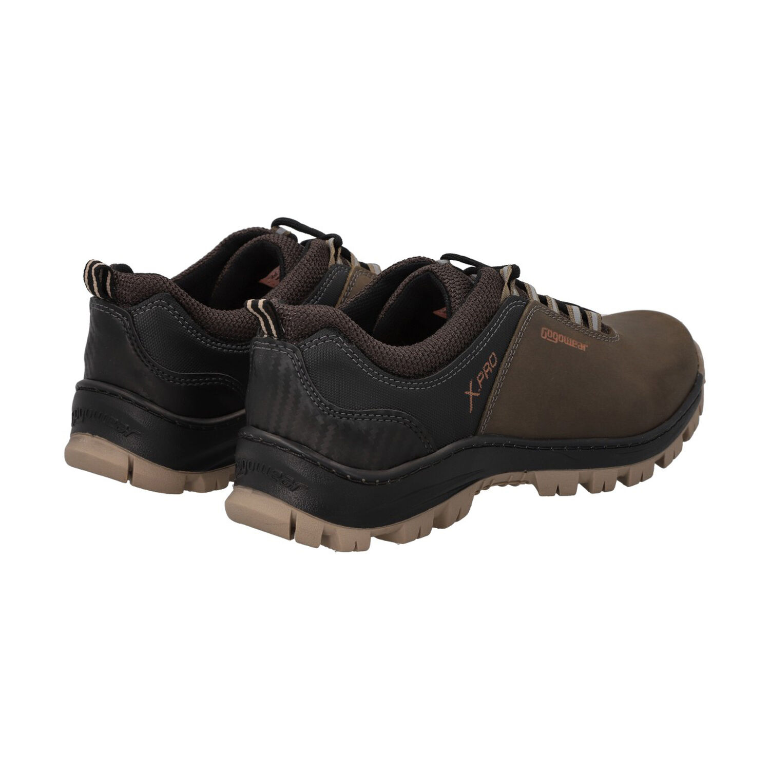 Zapatilla Hombre Trekking Marr&oacute;n Endurance Gogowear image number 3.0