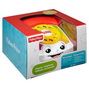 Peluche Didactico Fisher Price Tel&eacute;fono Parlanch&iacute;n