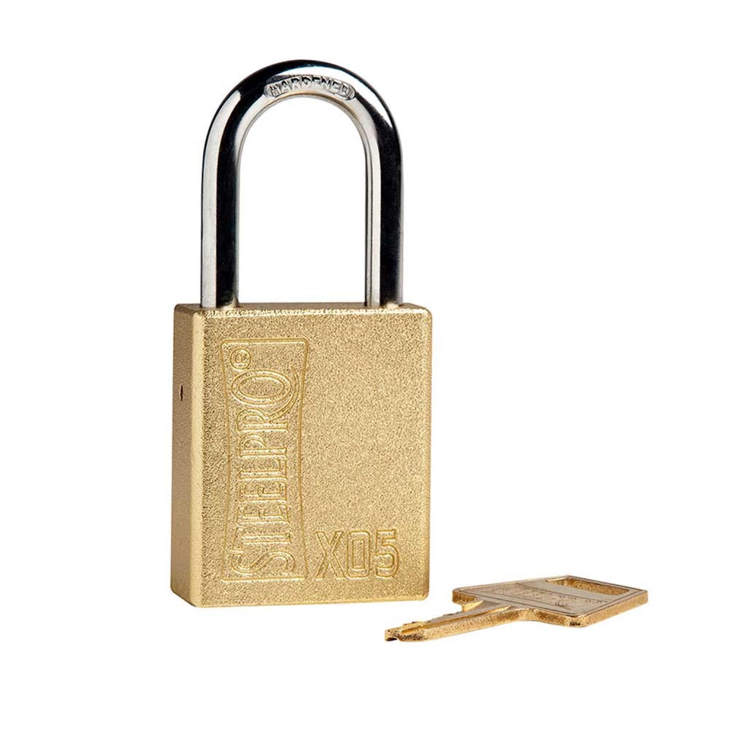 Candado Lock Out Steel-pro X05 Dorado image number 0.0
