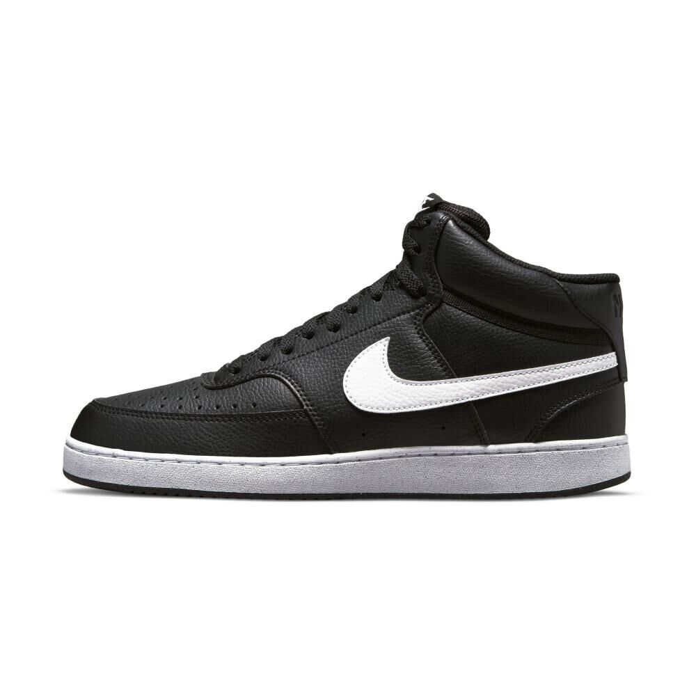Zapatilla Urbana Hombre Nike Court Vision Mid Next Nature Negro image number 2.0