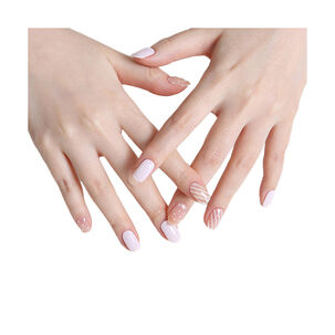 Uñas Sticker Efecto Gel Tiolla Cute