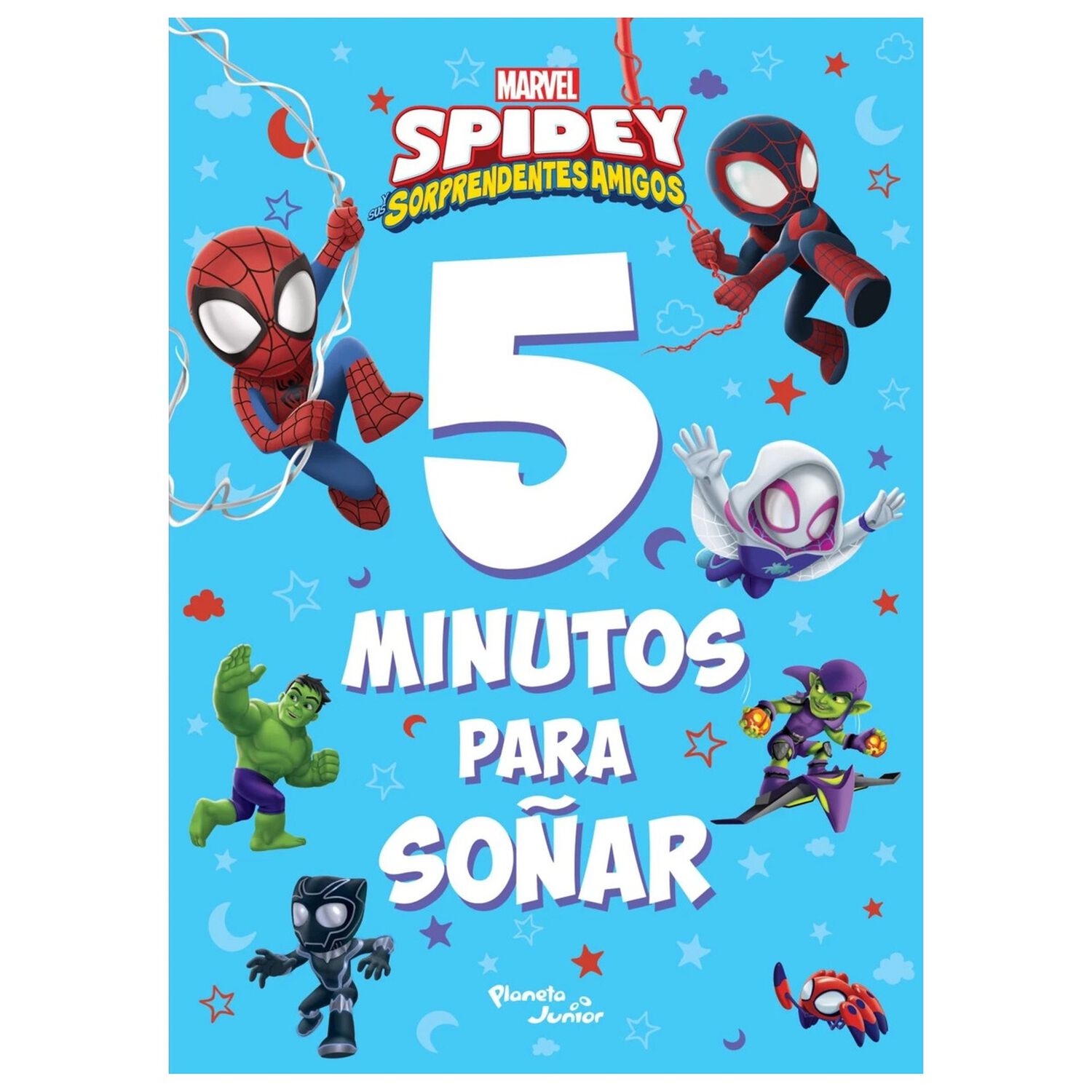 Spidey Y Sus Sorprendentes Amigos. 5 Minutos Para (tapa R&uacute;stica) - Disney | Libro image number 0.0