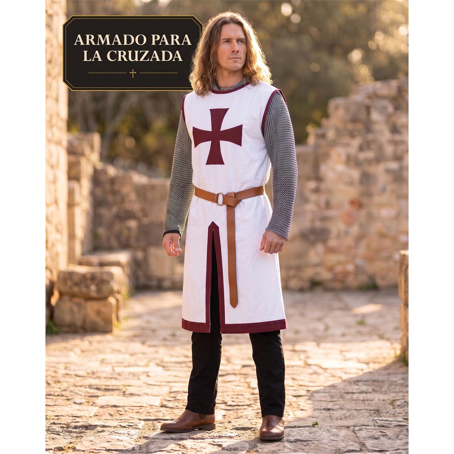 Disfraz Cosplay Caballero Medieval Piquero image number 15.0