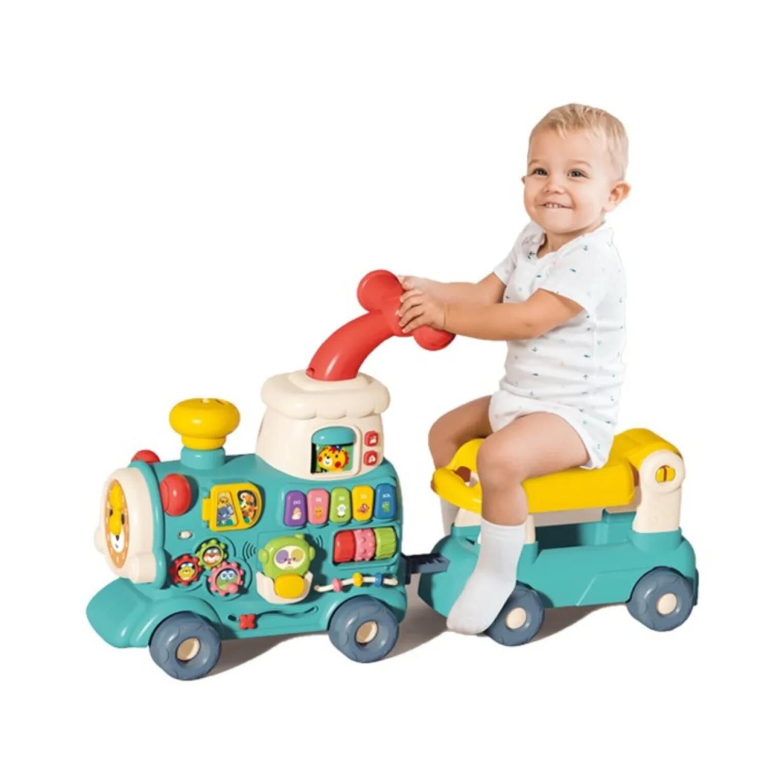 Juguete Caminador Andadera 5 En 1 Didactica Azul Infantil image number 0.0