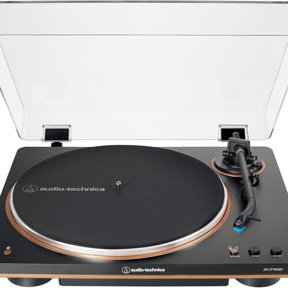 Tornamesa Bluetooth Audio-technica At-lp70xbt-bz Bronce image number 1.0