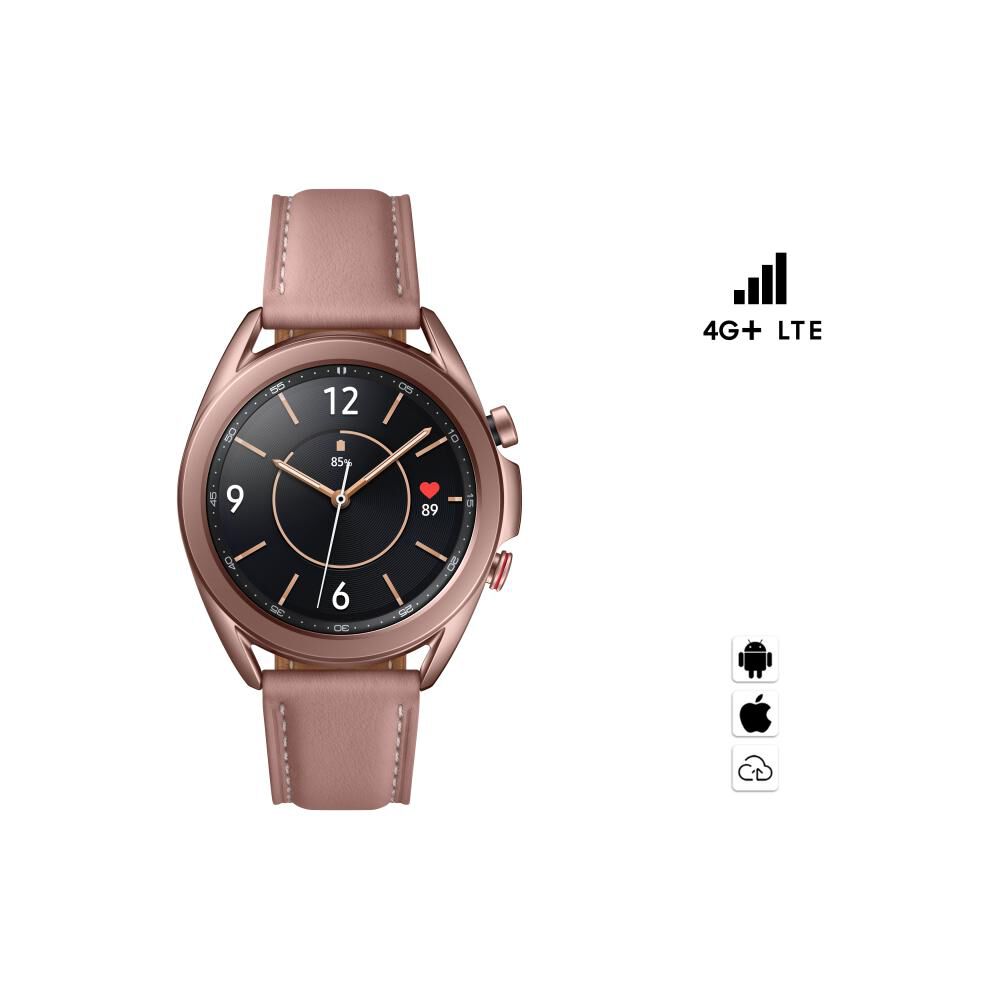 Smartwatch Samsung Galaxy Watch 3 41mm Lte / Rosado / 8 Gb en Oferta |  Hites.com