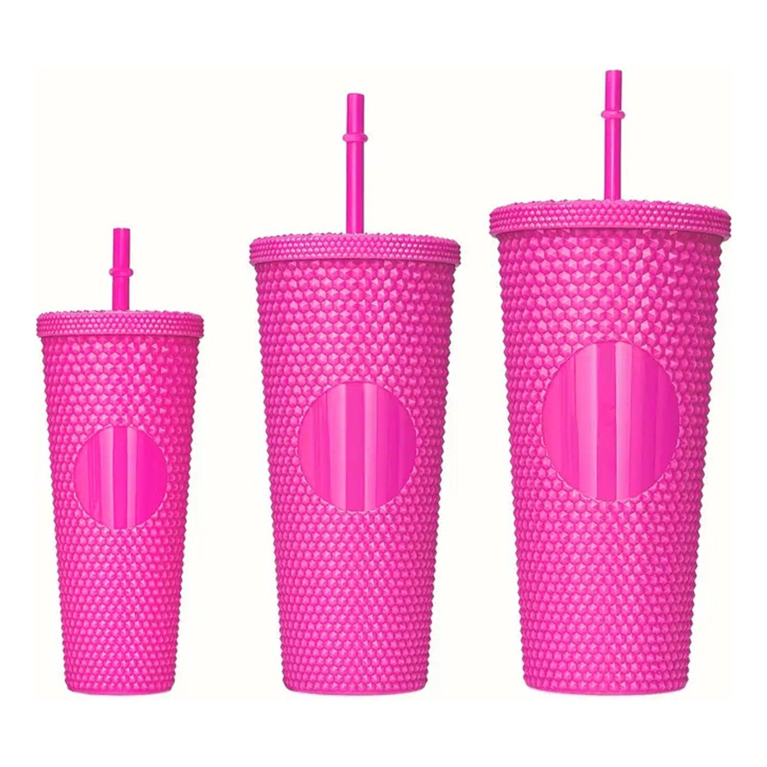 Pack 3 Vasos Tumbler Tipo Starbucks Doble Pared Bpa Libre image number 0.0