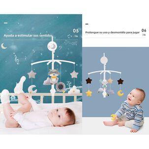 M&oacute;vil Musical 360 Con Caja Lubabycas Buho