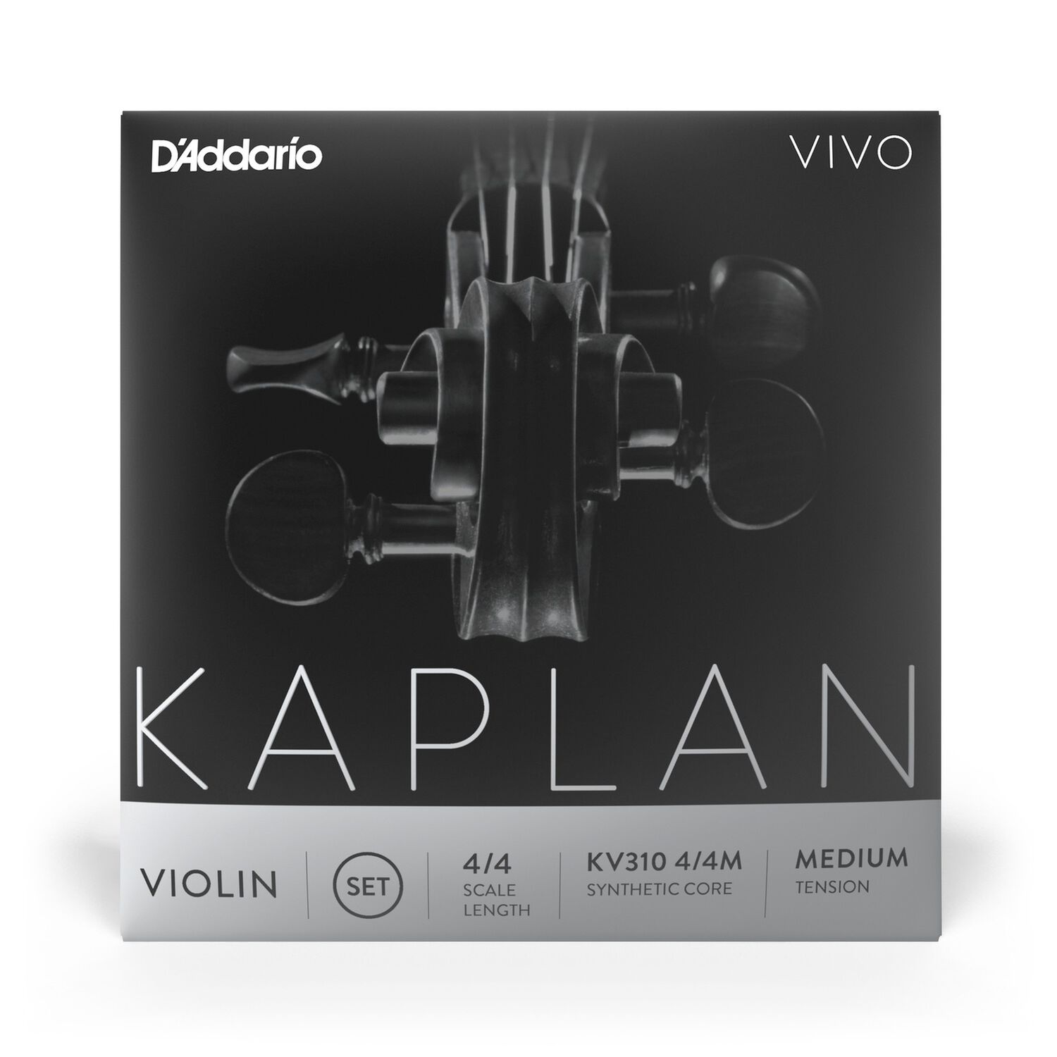 Set Cuerdas Viol&iacute;n 4/4 Kaplan Vivo T.med Kv310 4/4m Daddario image number 0.0