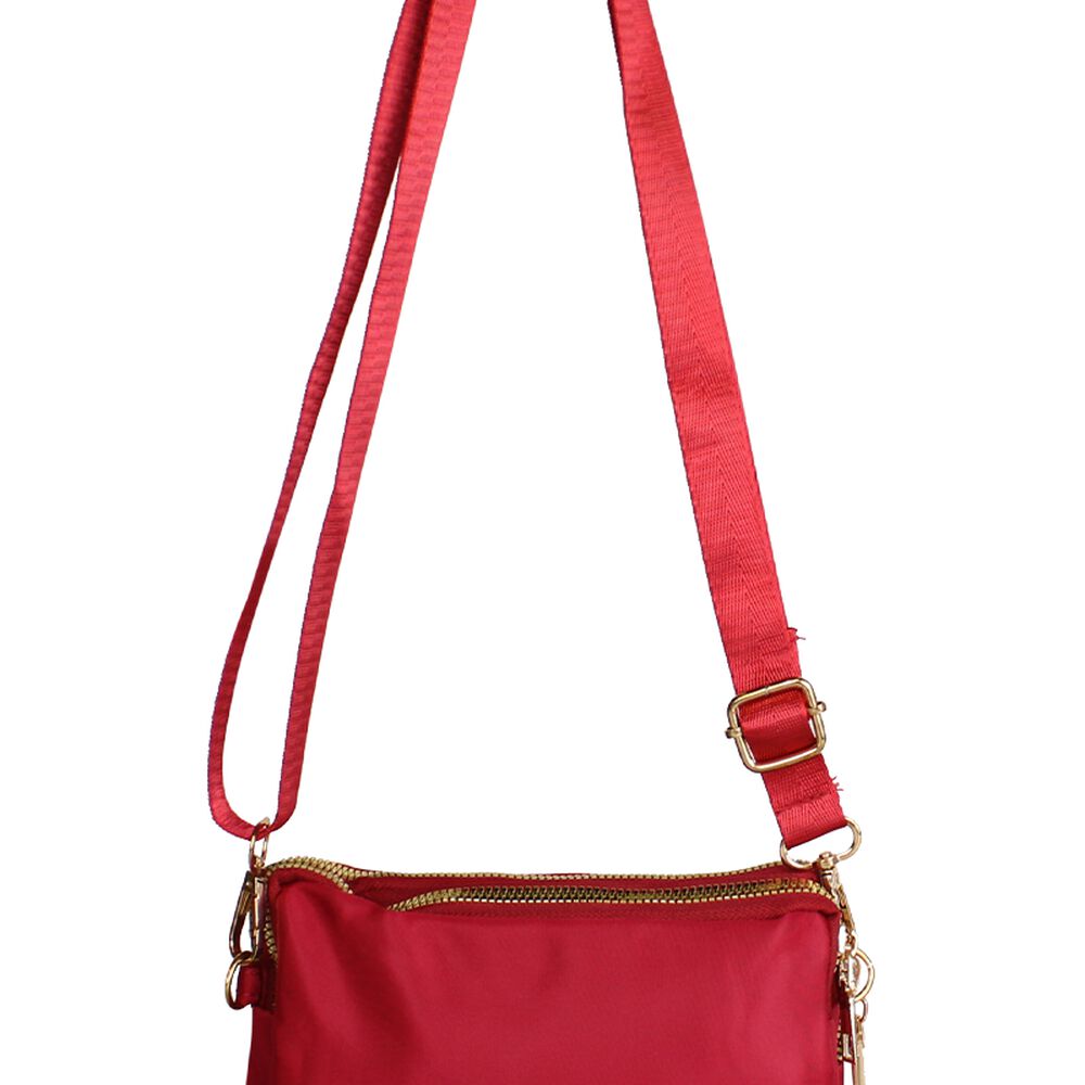 Cartera Bandolera Kim Roja Anabella Sachi image number 3.0