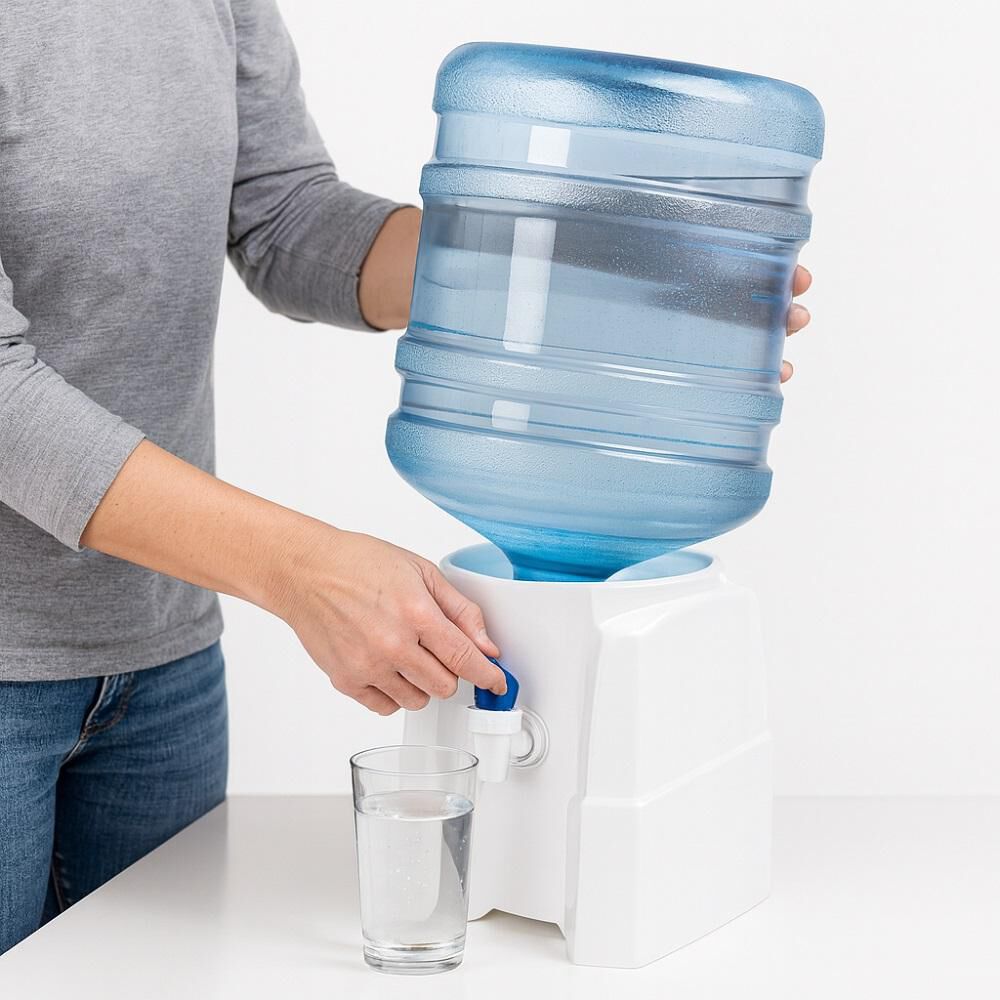 Dispensador Sifón De Mesa Para Agua Botellón 20lts image number 2.0